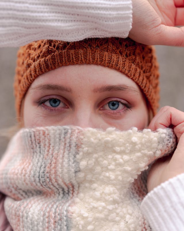 woman with sad eyes